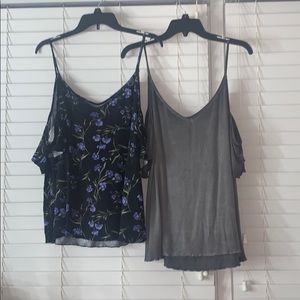 Off the shoulder tank bundle